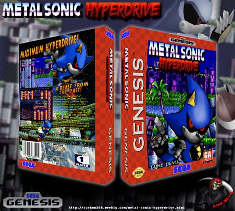 genesis box art metal sonic hyperdrive|metal sonic hyperdrive game.